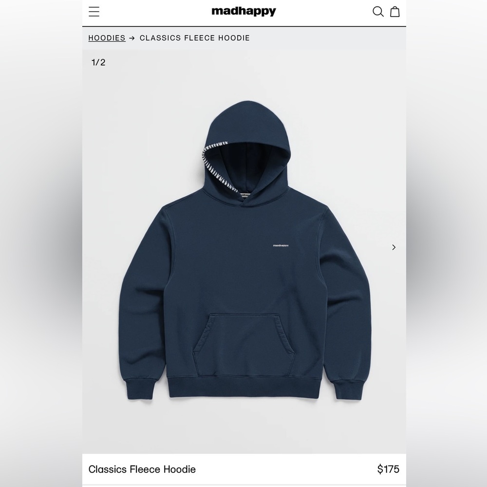 Madhappy sweatshirt Size Small